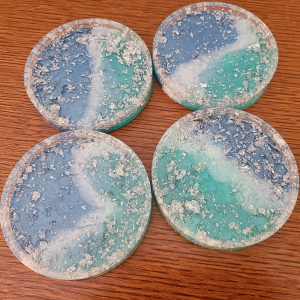 Cool Colors Coasters