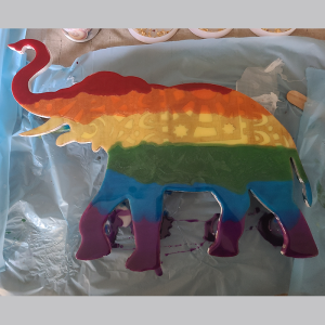 Rainbow Elephant