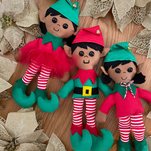 Handmade Christmas Elves