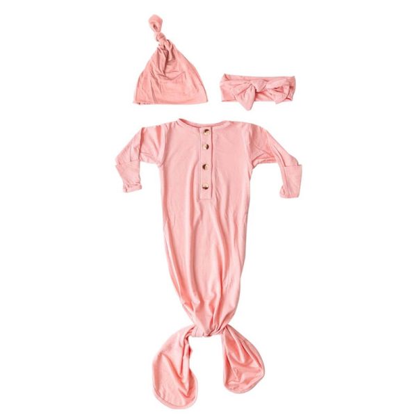 Knotted Baby Gown