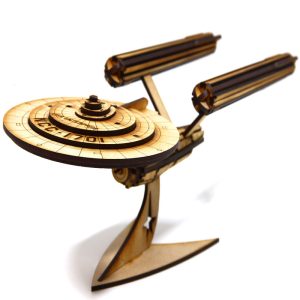 3D PUZZLE KIRK’S SPACESHIP MDF WOOD 3D PUZZLE